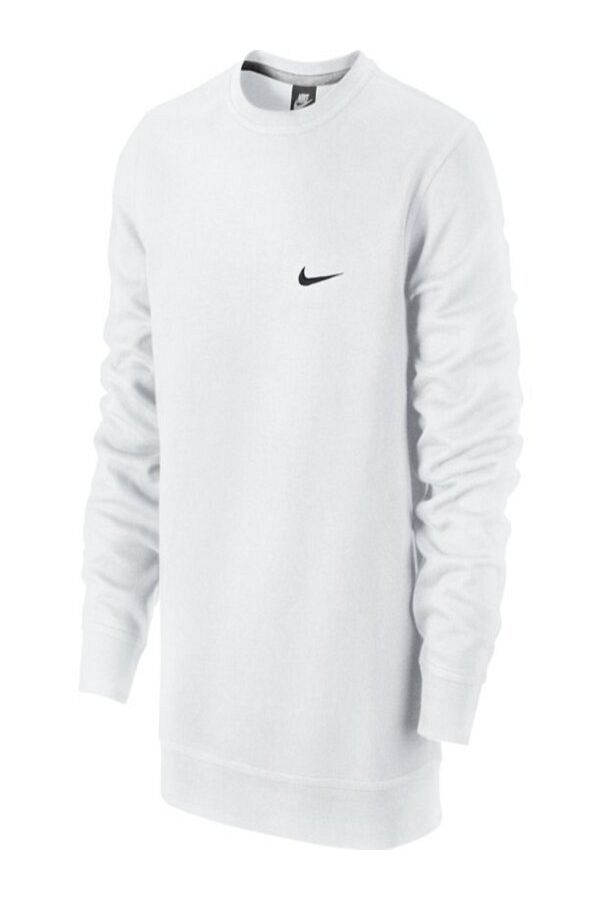 Nike Club Swoosh Crew Men s Sweat Shirt 611467 100 Trendyol