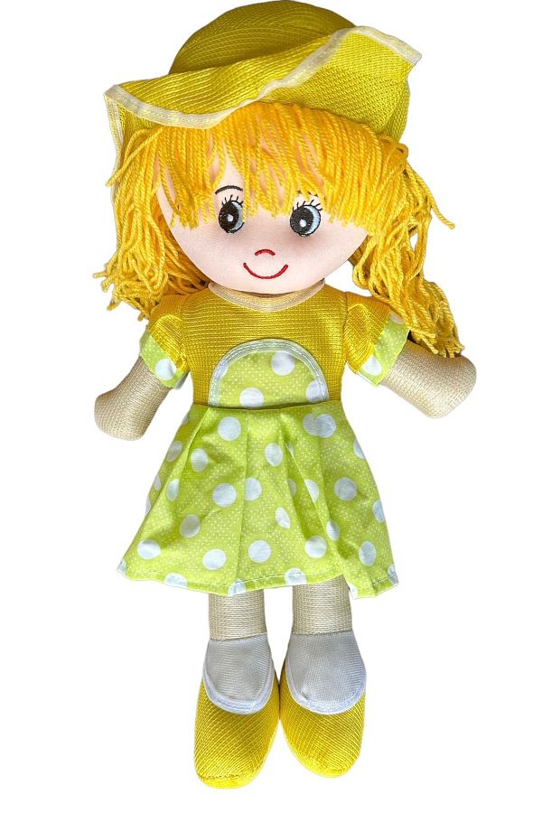 grs oyuncak-Lina Doll 45cm in Yellow Dress 1