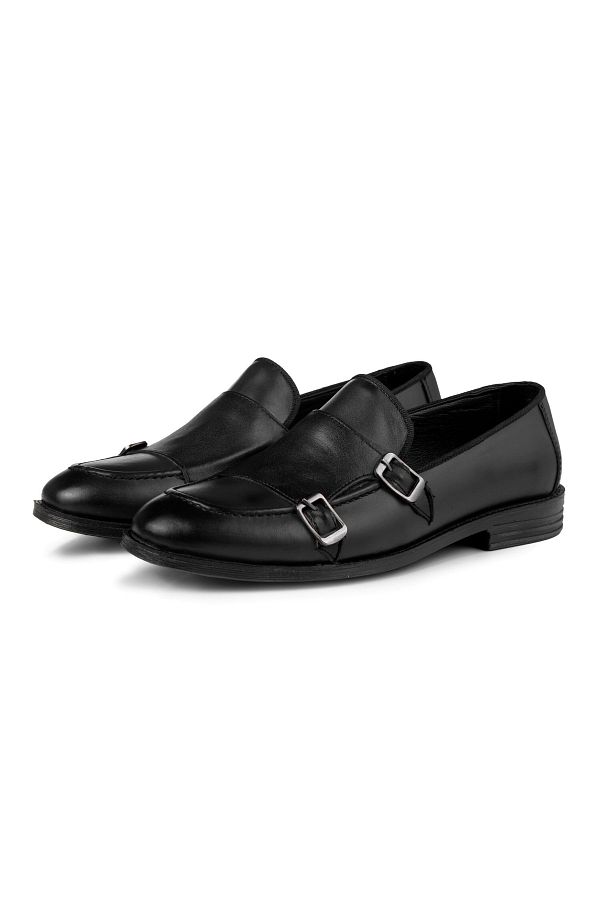 Ducavelli-Doppelte echte Leder-Herren-Loafer-Klassiker-Mokassin-Schuhe 1