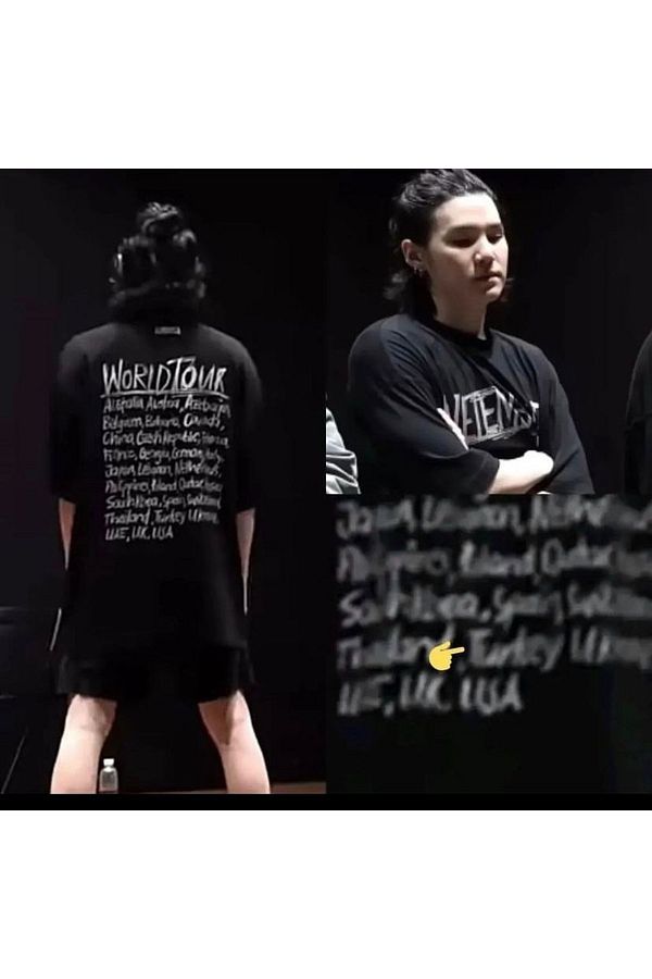 facnspt Favoriconsept Bts vetements New Concert Unisex T Shirt Trendyol