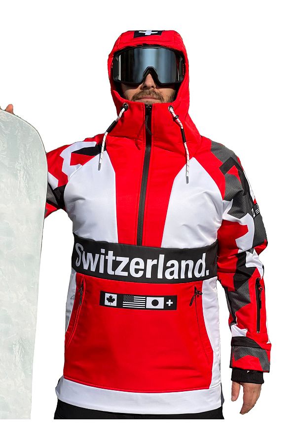 GOFACE Snowboard And Skiing Coat Hoodie Jacket 10k Waterproof Heat Insulated Softshell Fleece Unisex Trendyol