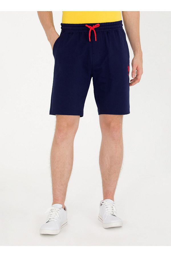 U.S. Polo Assn. Sweat Shorts Xs Navy Blue Trendyol