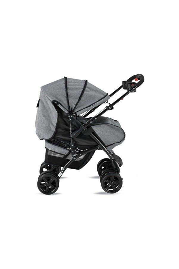 Babyhope Bh-609 Polo Çift Yönlü Bebek Arabası Mavi-siyah