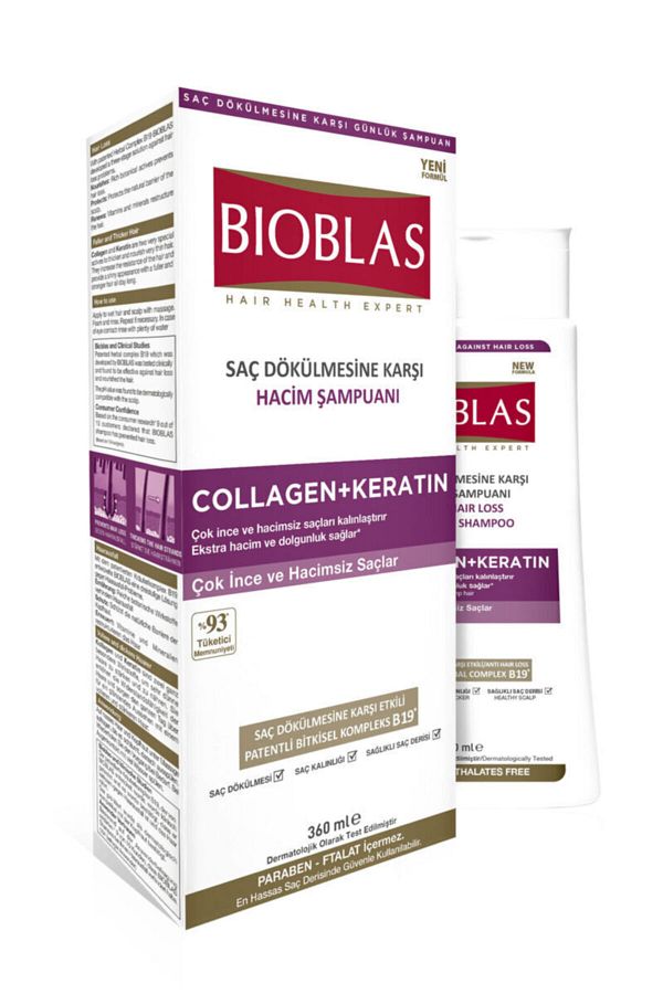 Bioblas-Bıoblas 360ml Collagen and Keratin Shampoo 1
