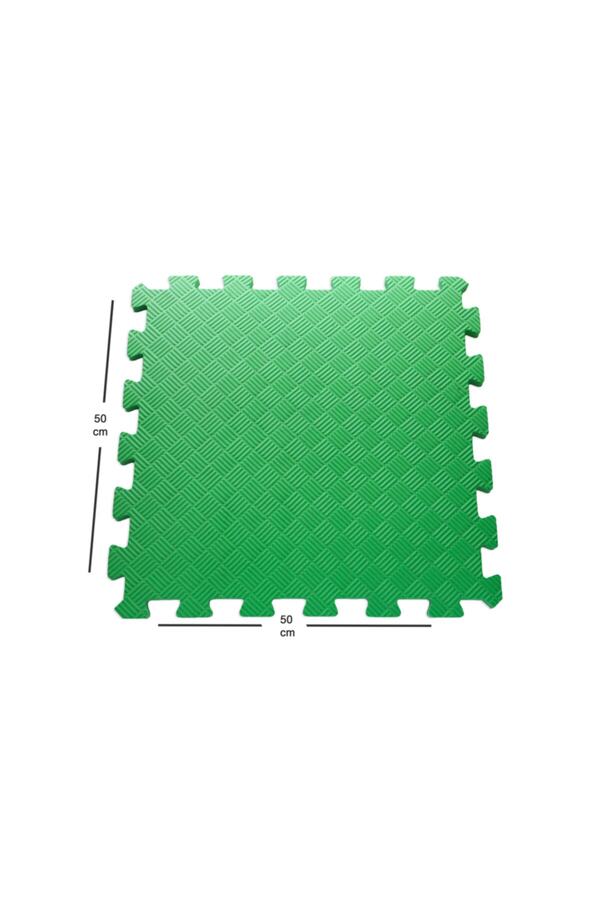 Bermody 13 Mm Kalınlık 50cm X 50cm Eva Spor Matı Yeşil Tatami
