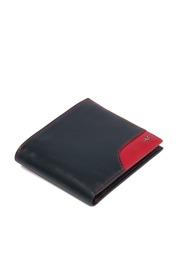 Tergan-Genuine Leather Navy Blue Men's Wallet S1CE00001613 1