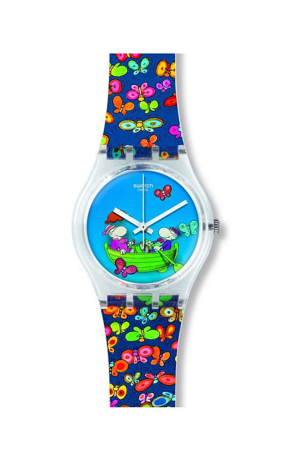 Swatch-ساعة يد نسائية موديل GZ307S 1