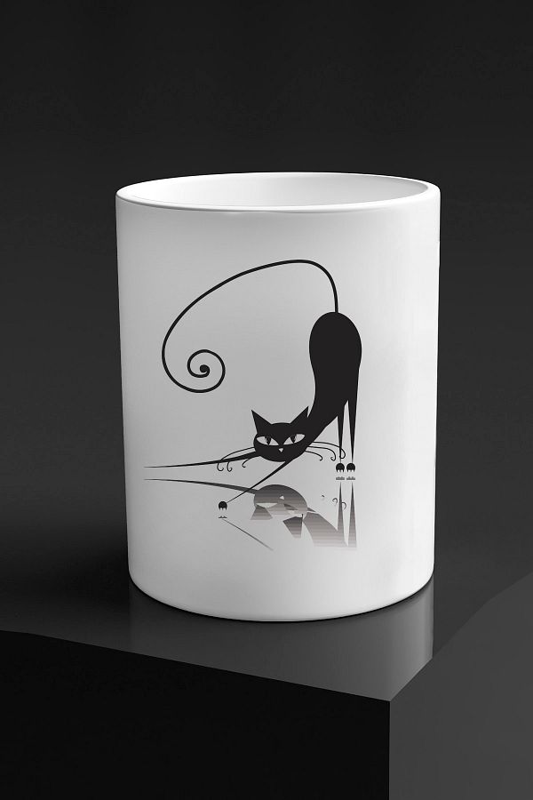 Handleless glass 2025 coffee mugs