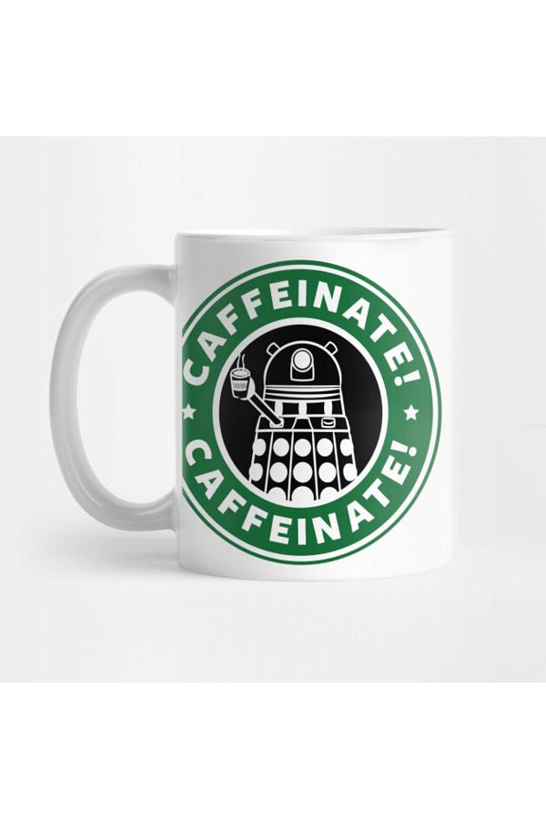 Pixxa-Dalek Caffeinate Mug Cup 1