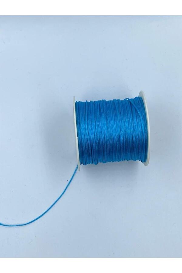 Hobimos-1.0 Mm Parachute String Vivid Blue (Macrame String) 1