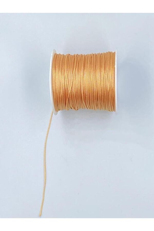 Hobimos-1.0 mm Parachute Floss Honey Cube Yellow (Macrame Floss) 1