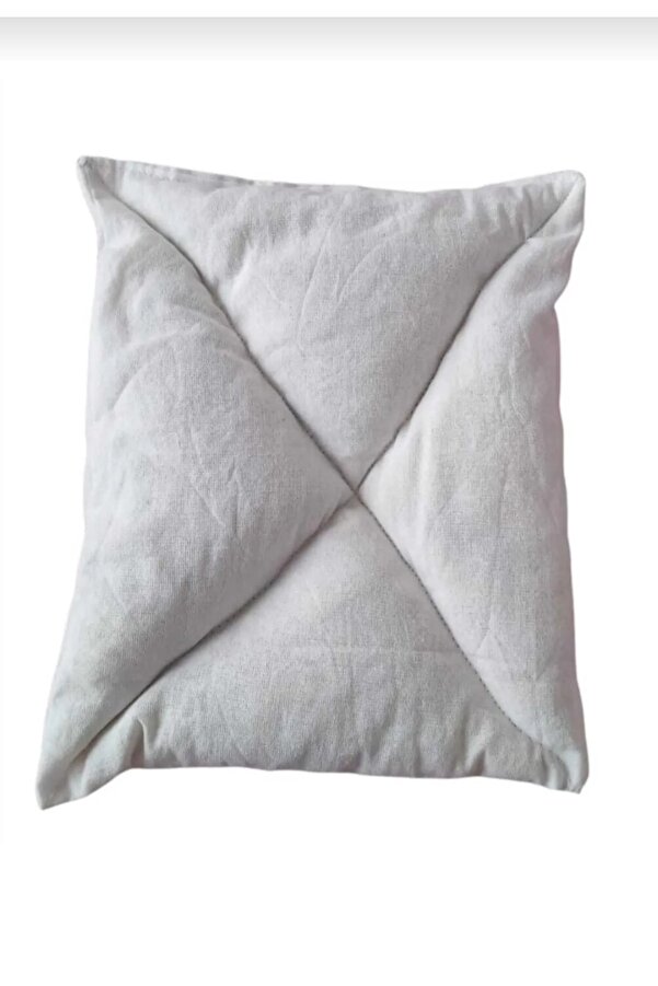 ALERSS Yıkanmamış Yün Dolgulu Öksürük Ve Ağrı Için 25x30 Cm Çocuk Ebat Sırt Veya Göğüs Yastığı