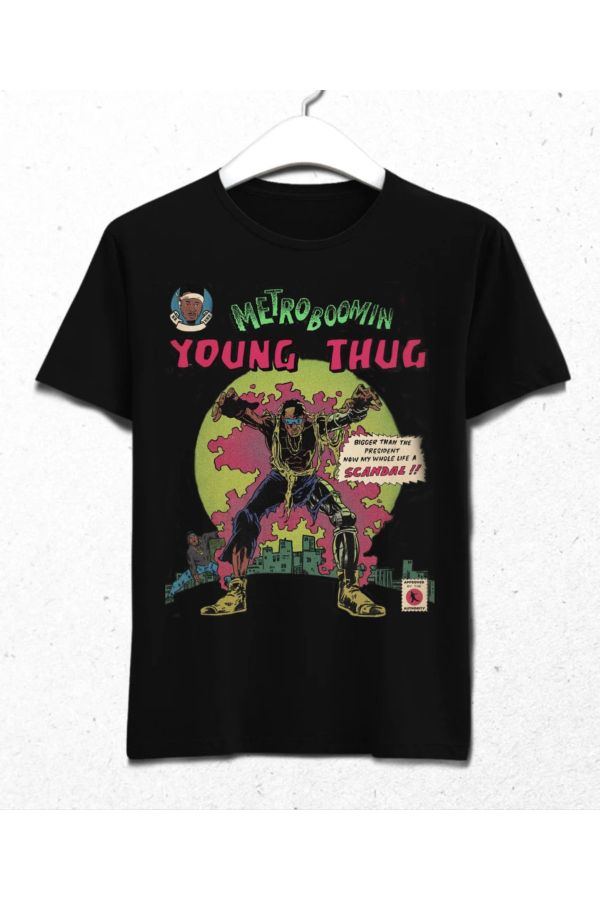 ブランド名 Young thug metro boomin Tシャツ - メンズ
