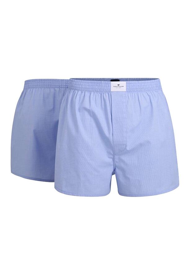 Tom Tailor-Herren Web-Boxershorts, 2er Pack - Pure Cotton, Westside C, kariert 1