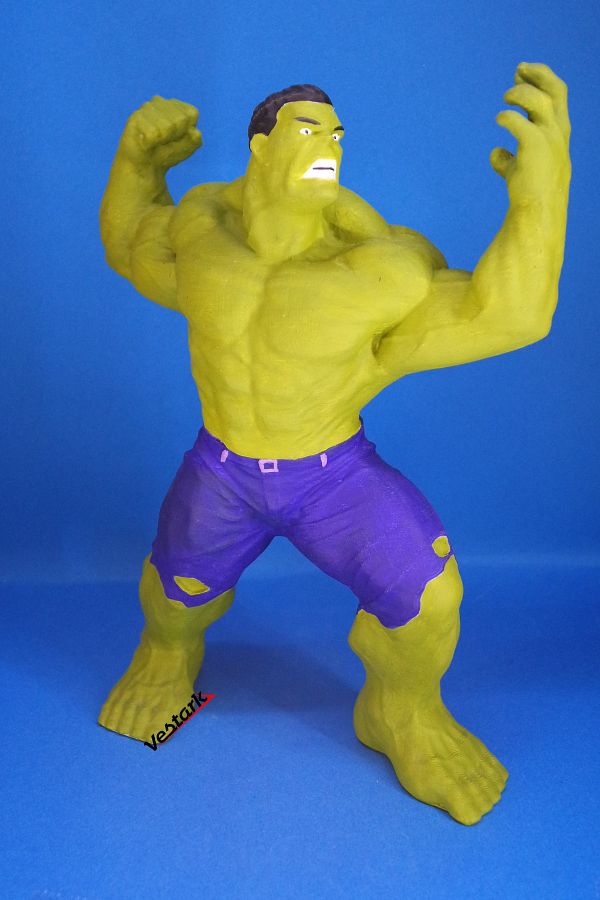 Vestark-Hulk Action 3d Print Figure 1