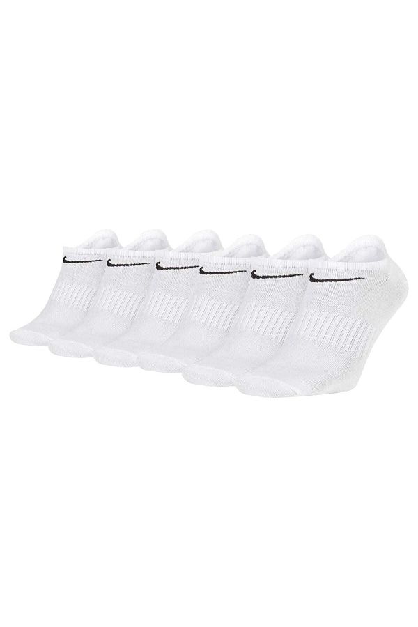 Nike-Unisex 6er Pack Sneaker Sportsocken - Everyday, Lightweight No Show, einfarbig 1