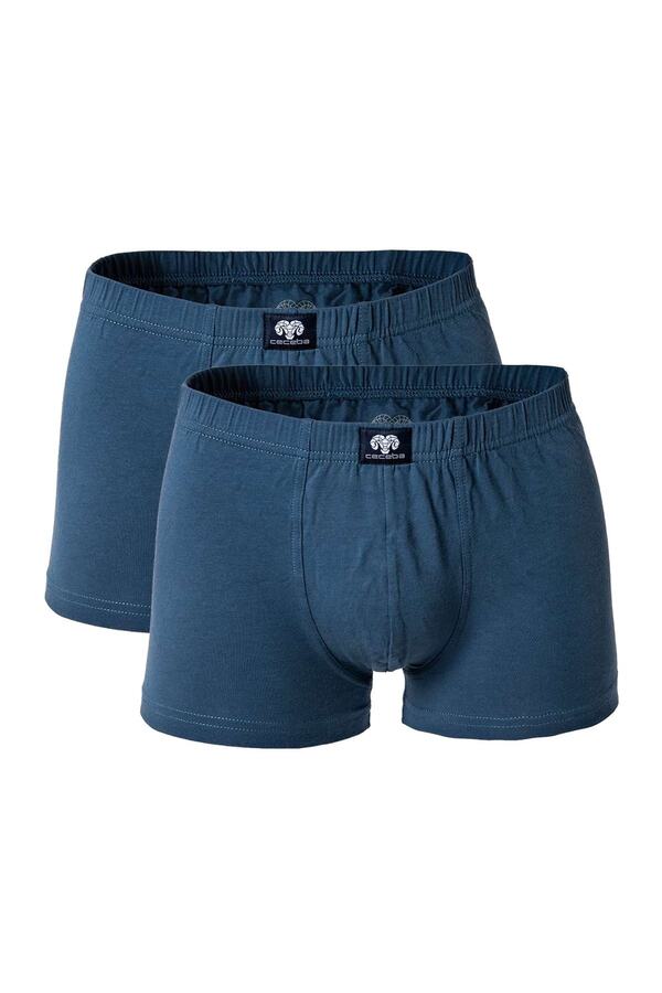 Ceceba-Herren Shorts, 2er Pack - Short Pants, Basic, Baumwoll Stretch, M-8XL, einfarbig 1