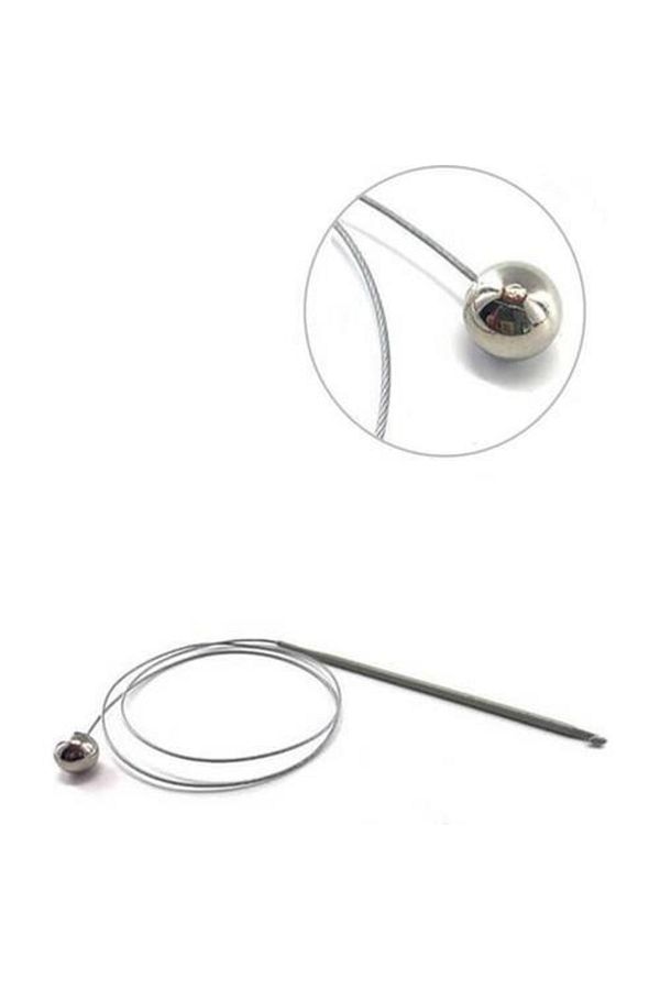 Sultan-No:6 Steel Wire Crochet Skewer with Stop (80 cm) 1