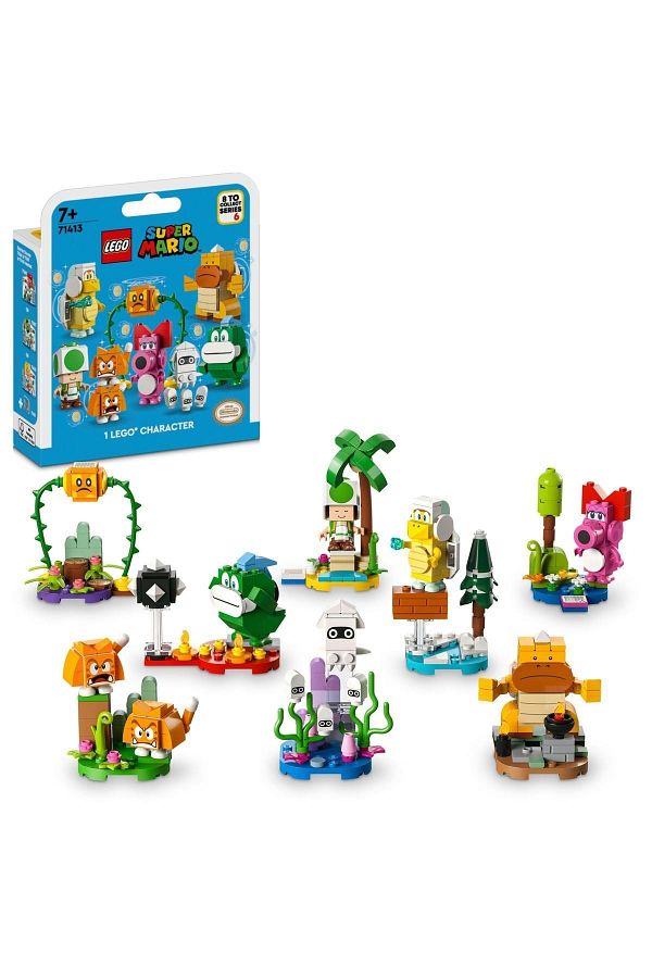 LEGO Super Mario Character Packs Series 6 71413 Toy Building Set for Ages 7 and Up Trendyol