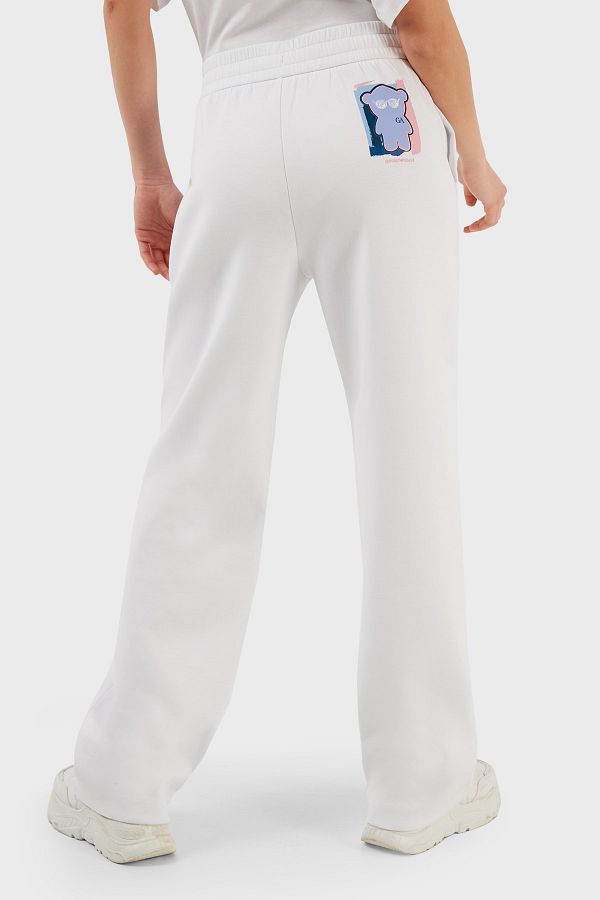 Emporio Armani Cotton Waisted Wide Leg Sports Trousers Trousers 3r2p6e 1jhsz 0100 Trendyol