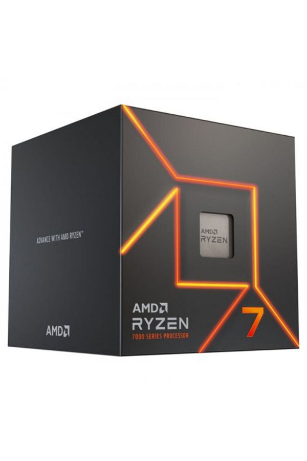 Amd-Ryzen 7 7700 8 Core, 3.8-5.30Ghz, 40Mb Cache, 105W, Am5 Socket, Box (with Graphics Card, F 1