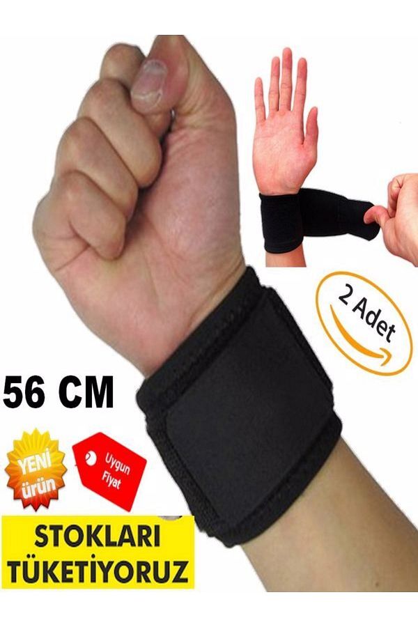 mrtbilisim-Wrist Pain BandageHand Wrist Bandage - 2 Pieces - Adjustable Wristband - Athlete Wrist Bandage 1
