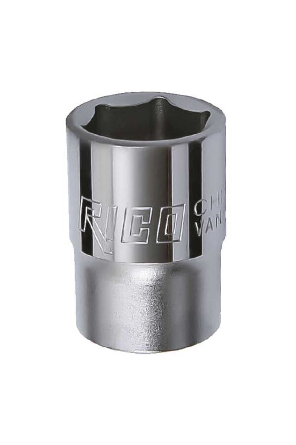 Rico-1/4” Short Socket 6 Corners 11mm 1