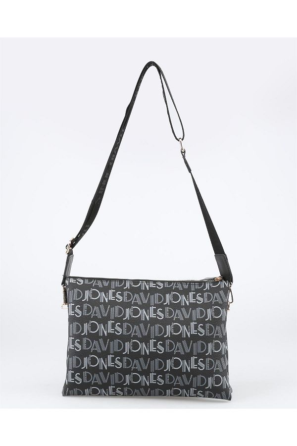 David Jones Women s Crossbody Bag Black Trendyol