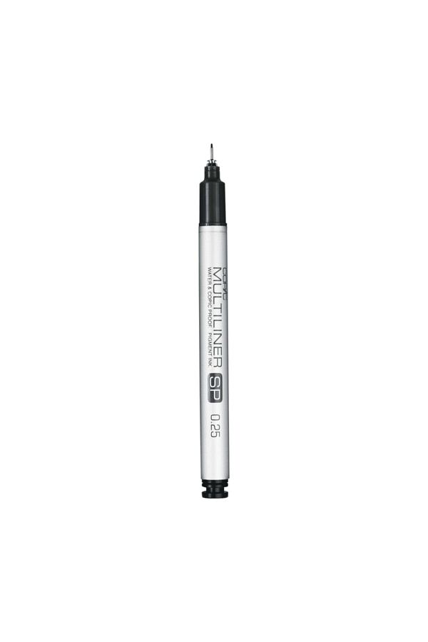 Copic-Multiliner Sp أسود - طرف فرشاة Bs 1