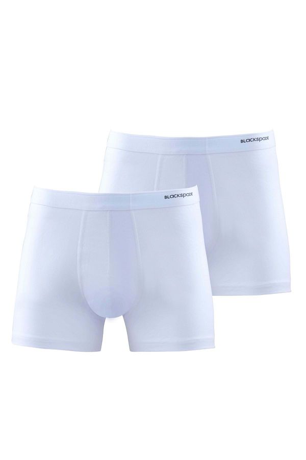 Blackspade-Modelul 9626 Boxeri albi pentru bărbați - Largi XXL 1