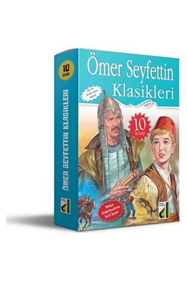 Damla Yayınevi 4. 5. Ve 6. Sınıf Hikaye Kitabı Ömer Seyfettin Klasikleri 10 Kitap
