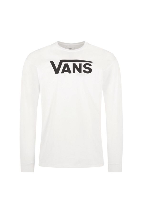 Vans white long sleeve t shirt on sale