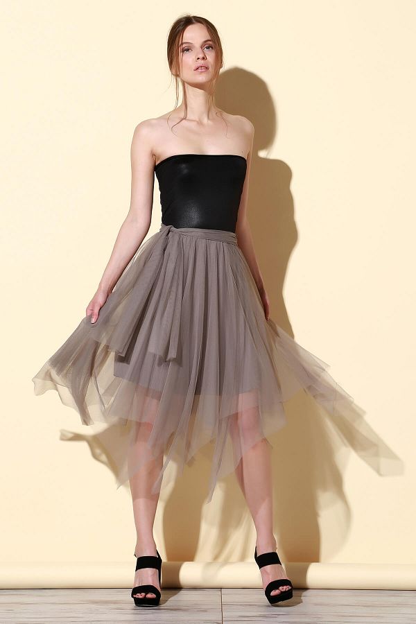Mink tulle skirt deals
