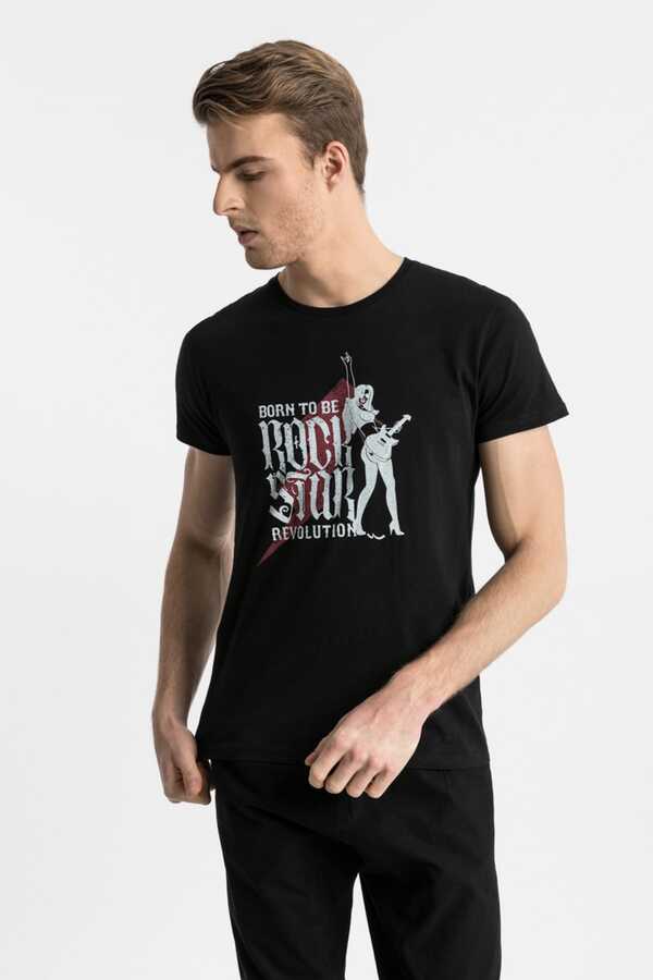 Ltb-Men's BLACK T-SHIRT 012198457761430000 1
