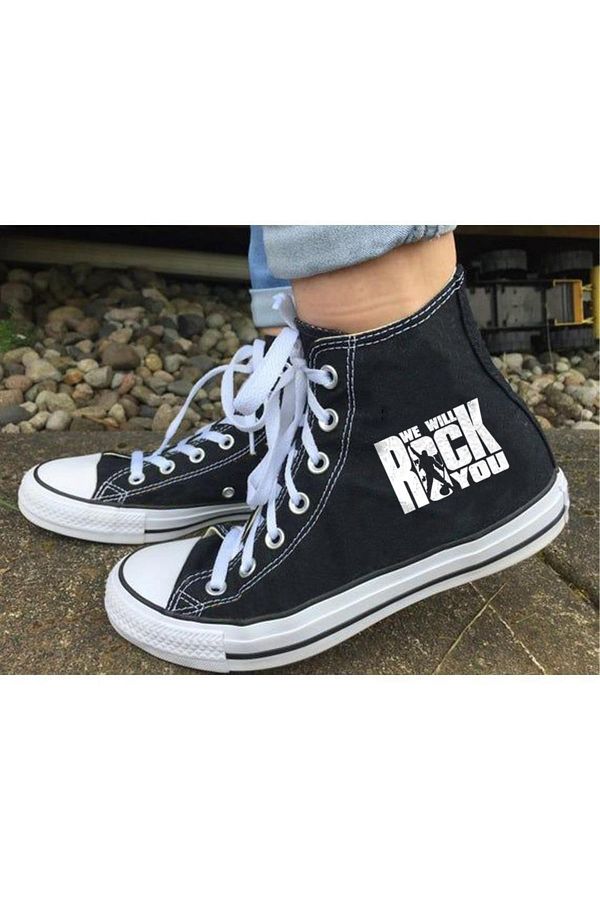 Rock canvas shoes deals