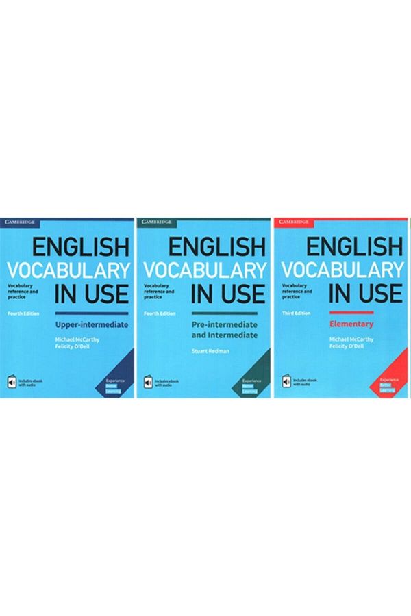 OXFORD UNIVERSITY PRESS-Vocabular engleză în utilizare Elementar + Pre + Upper-int. Set de 3 1
