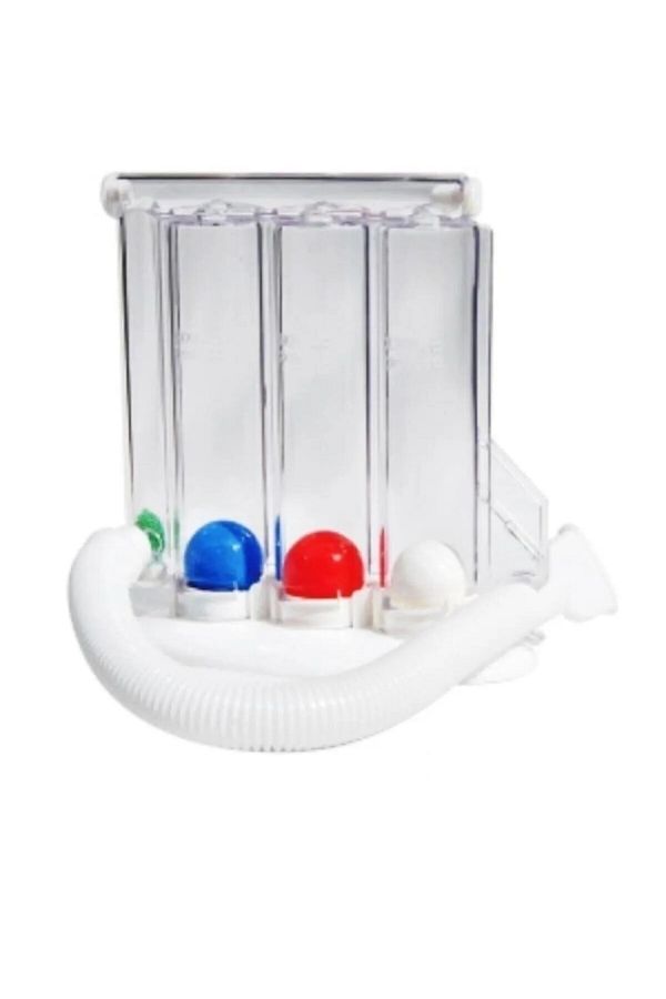 MEDLON-Triflo Breathing Exercise Device 3 Balls Blowing Ball Breath Exercise Exercises 1