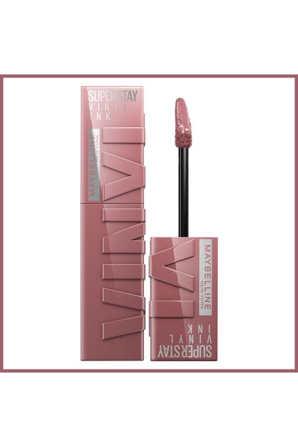 Maybelline New York-Super Stay Vinyl Ink Long Lasting Liquid Glossy Lipstick 110 Awestruck 1