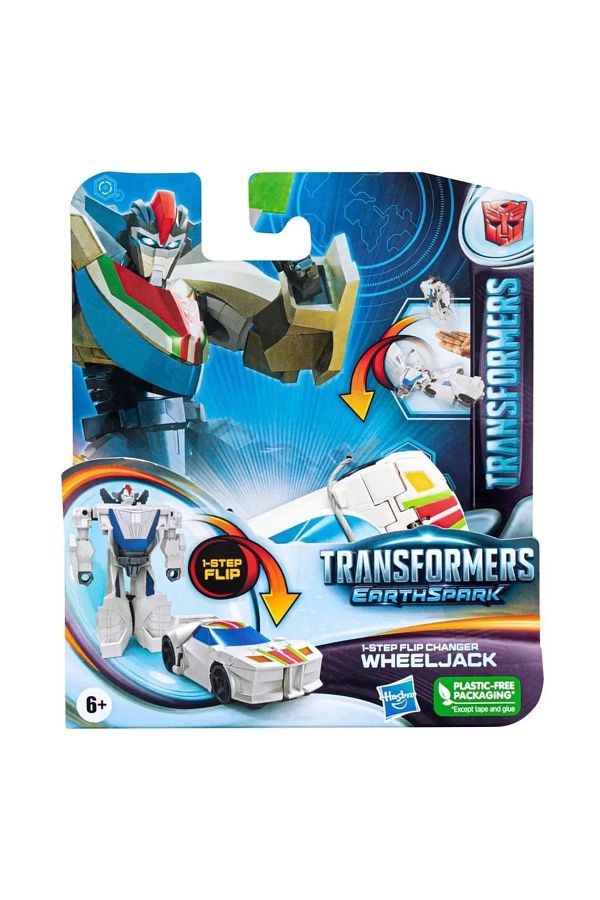 Hasbro-Transformers Earthspark One-Step Transforming Figure Wheeljack F6229-f6715 1