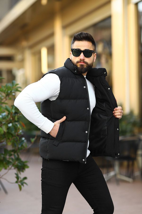 JESS PLUS New Season Men s Puffer Vest Trendyol