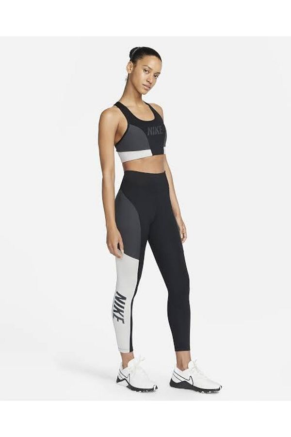 Nike Normal Waisted 7 8 Color Block Women s Training Tights Dq5550 010 Trendyol