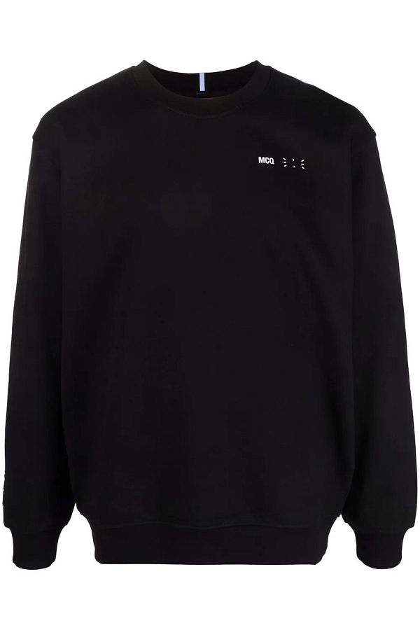 Mcq black sweatshirt best sale