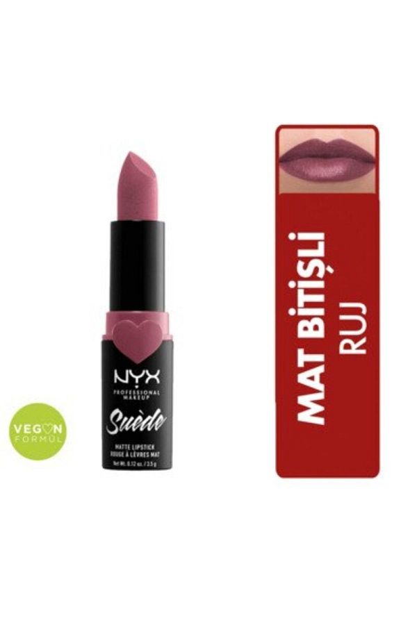 NYX Professional Makeup-Professional Makeup Suede Matte Lipstick Lipstick Soft Spoken 1