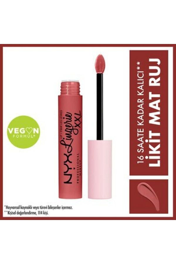 NYX Professional Makeup-Lingerie Xxl Liquid Lipstick Xxpose Me 1