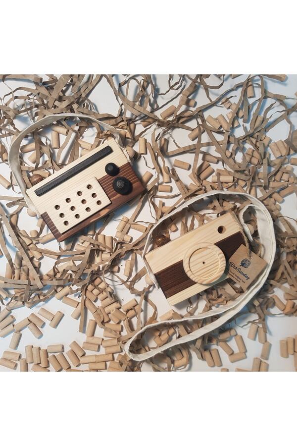 aswood Ahşap Elyapımı Waldord Hediyelik Baby Oyuncak Set, Dekoratif Oyuncak, Eğitici Oyuncak, Çocuk Oyuncak