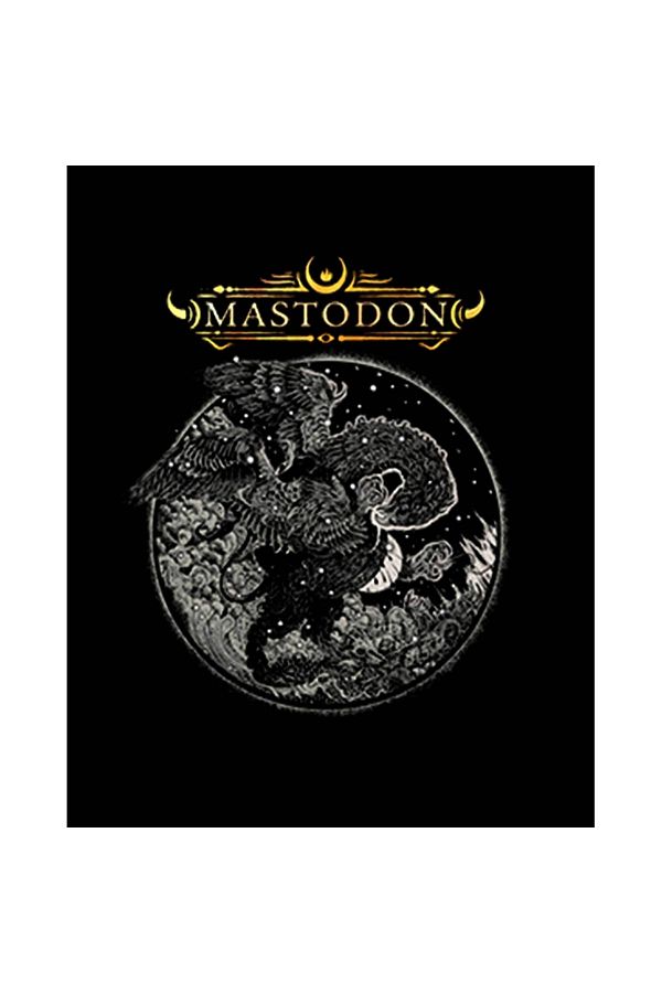 Z zepplin-Mastodon Cold Dark Place Large Back Patch 1