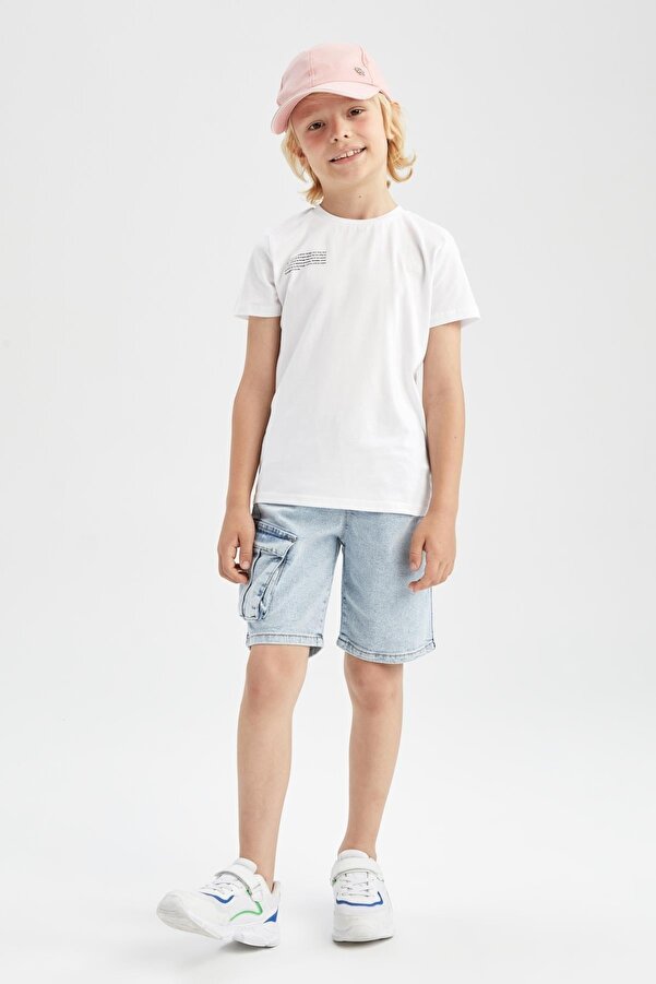 Jungen Relaxed Jeans Hose - Freizeithose Mit Elastischem Bund