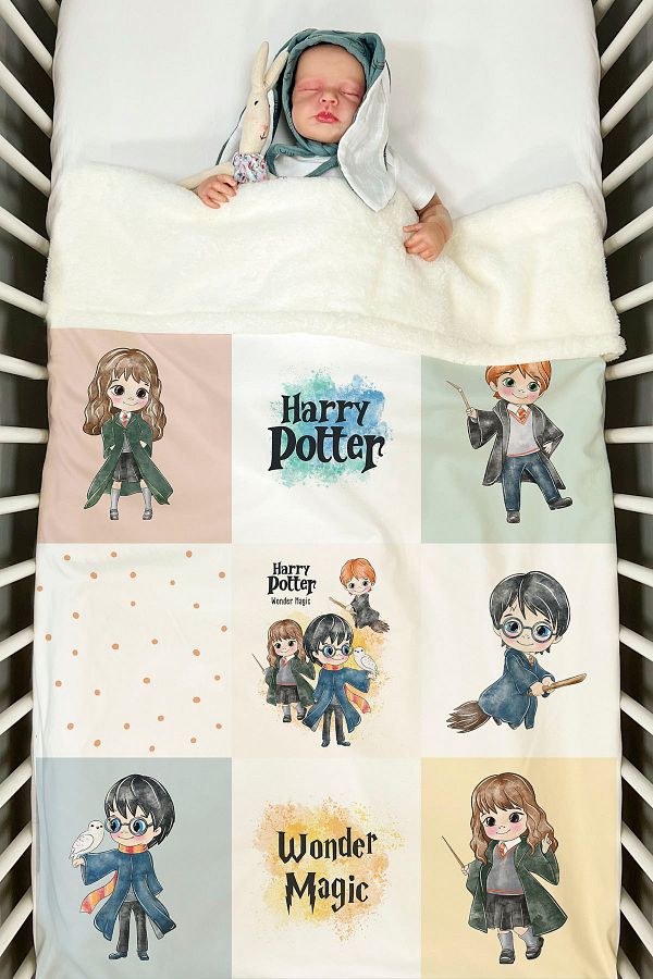 Harry potter face blanket sale