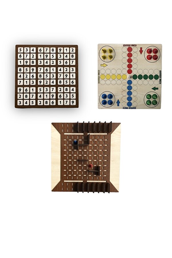 Kiri Ahşap Sudoku Kızmabirader Ve Koridor Oyunu Zeka Ve Strateji Oyunları