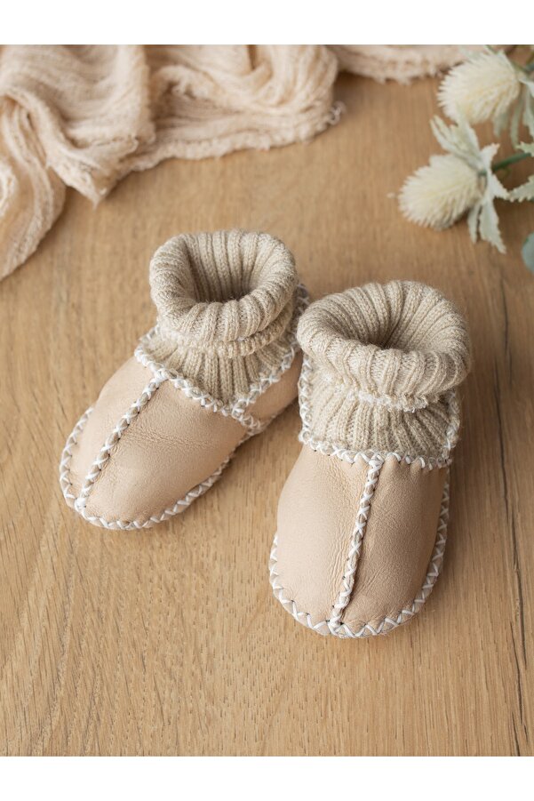 Sarebaby Organik Deri Bebek Ayakkabısı Yeni Sezon